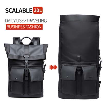 Men Backpack Multifunctional Backpack Daily Travel Bag Fashion Waterproof