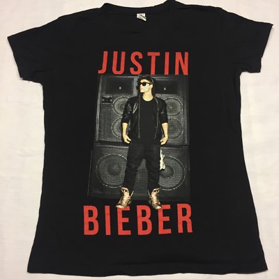 Justin Bieber Believe tour 2012-13 Tシャツ Justin Bieber Believe Tour 2012 2013 T Shirt Size Small