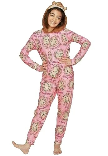 Ropa de dormir de una pieza de una sola pieza Justice para Niñas