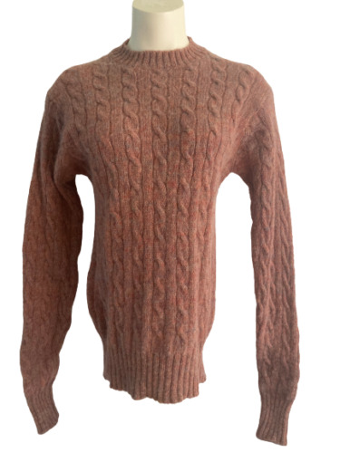 Vintage 70's CLANSMAN 100% Shetland Wool Knit SWEA
