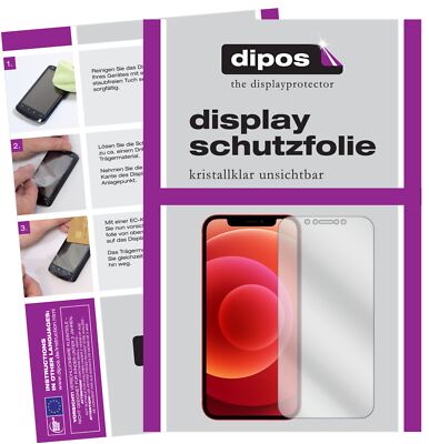 5x Schutzfolie für Apple iPhone 12 Pro Max Display Folie klar Displayschutzfolie