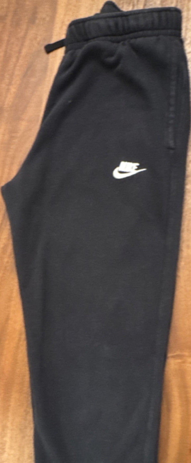 Nike Fleece Jogger Pants Men's Small Black