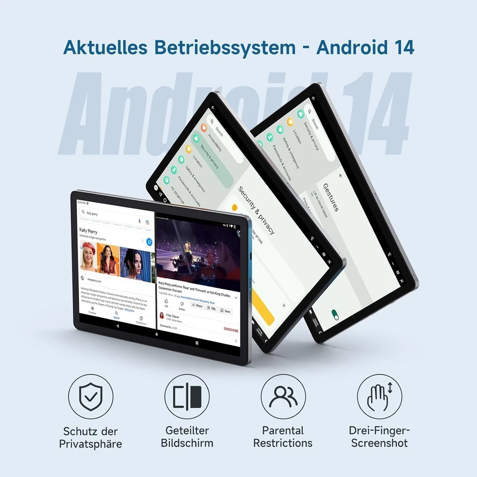 ALLDOCUBE iPlay60 Lite Tablet 11 Zoll Android 14 | 12GB RAM + 128GB ROM - Bild 4 von 4