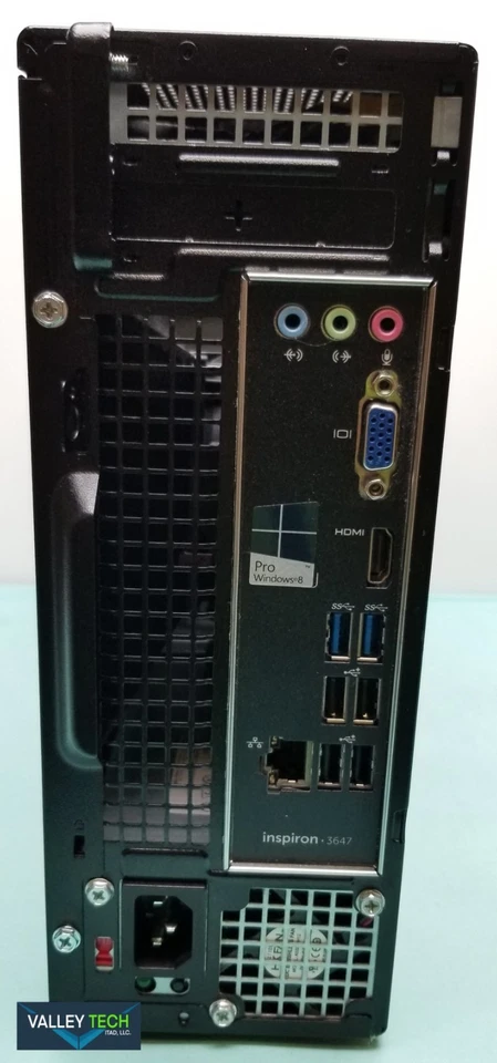 Computadora de escritorio Dell Inspiron 3647 Intel Core i3 4160 SIN DISCO DURO SIN SISTEMA OPERATIVO 4 GB USADA Foto 4 de 4
