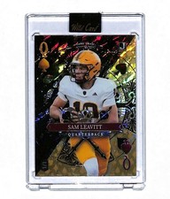 2024 Wild Card 5 Draw Stacked Deck Sam Leavitt 1/1 Gold Parallel Card 
