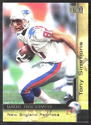 2000 SkyBox #89 SR Tony Simmons Star Rubies