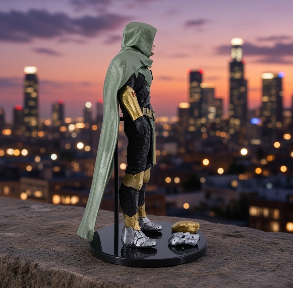 Doctor Doom RDJ Action Figure Avengers Doomsday Marvel Figure 2 Masks ...