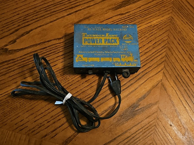 AHM Model 70003 THUNDER LINE HO Scale Train TRANSFORMER POWERPACK DC/AC 115 Volt