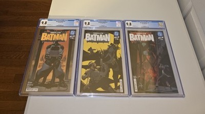 Absolute Batman #1 #2 #3 CGC 9.8 Graded Cover A 1st Print Nick Dragotta  