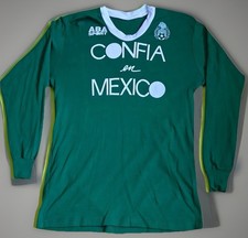 ABA Vintage Mexico Authentic 1998 Training Long Sleeves Jersey Size LARGE