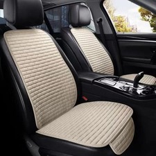 Luxury Linen Car Seat Cover Universal Waterproof Non-slip Front Protector Pad Luxury Linen Car Seat Cover Universal Waterproof Non-slip Front Protector Pad