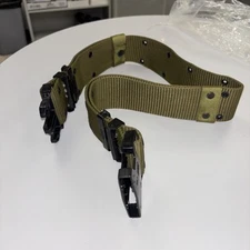 US ARMY TACTICAL LC-2 PISTOL BELT MILITARY ALICE SYSTEM WEBBING LC2 OLIVE 33 Inc