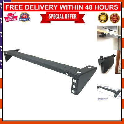Space-Saving 1U Steel Rack for 19-Inch Network Equipment - Fully Assembled