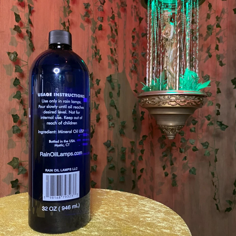 Rain Oil Lamp Oil 32oz | OEM Refill Oil for Vintage and Modern Rain Oil Lamps - Image 2 of 3