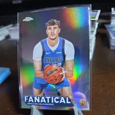 2025-26 Topps Chrome Fanatical Cooper Flagg Rookie Card RC #FAN-21 SSP Case Hit