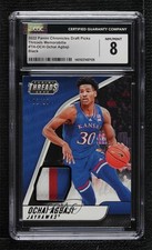 2022-23 Panini Chronicles Draft Picks Black 2/10 Ochai Agbaji #TH-OCH CGC 8 0mx2
