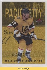 2021 Upper Deck Fleer Ultra Gold Speckled Rainbow Foil Max Pacioretty READ 0il7