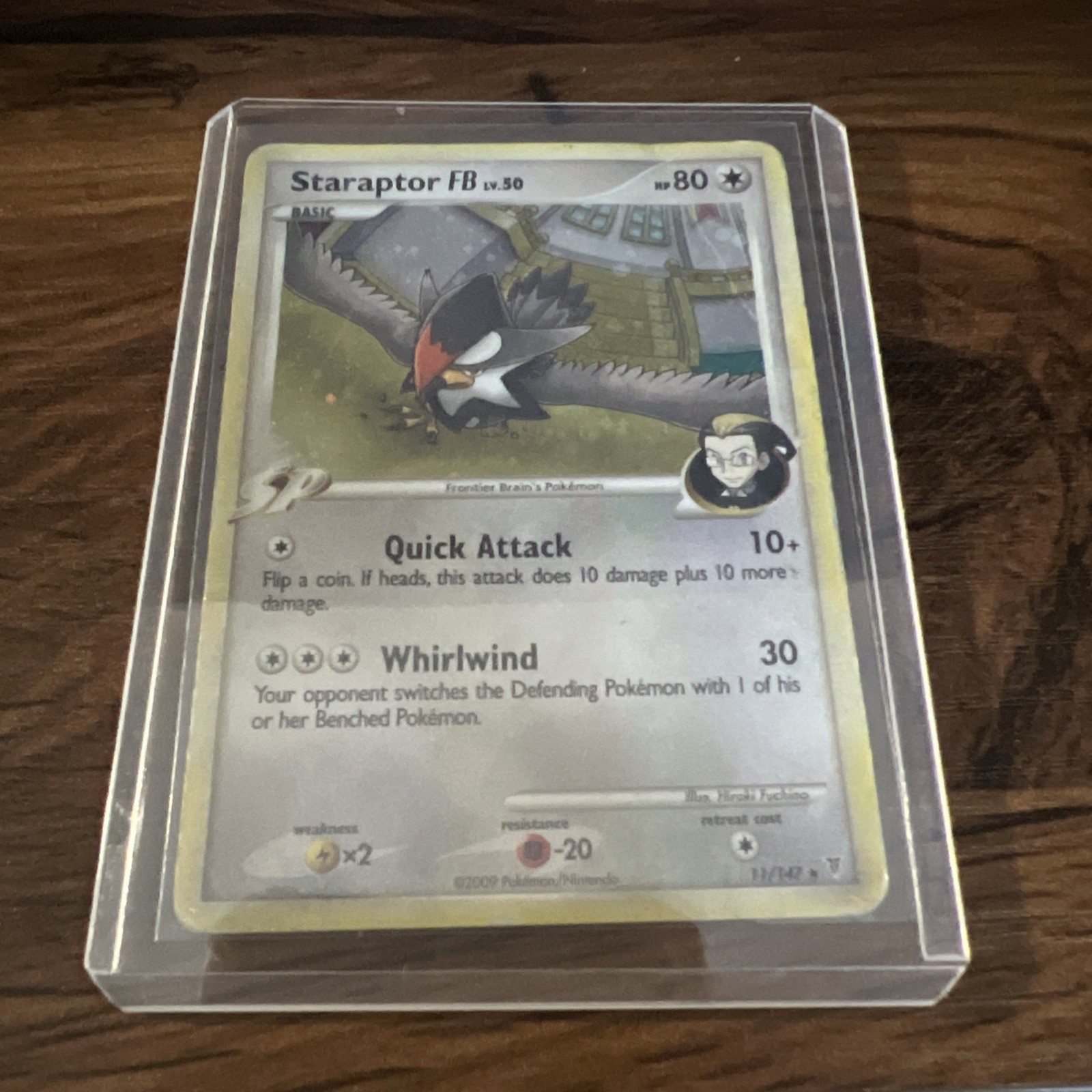 POKEMON TCG STARAPTOR FB 11/147 PLATINUM SUPREME VICTORS HOLO RARE!!