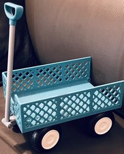 MAKE OFFER American Girl Doll Kira Blue Wagon from Wildlife Rescue Set