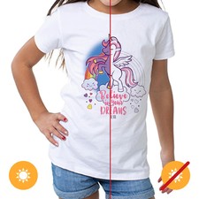 Kids Crew Tee - Believe - White by DelSol for Kids - 1 Pc T-Shirt 2T 