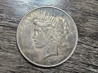 1923-D Peace Silver Dollar Coin Fine Detail Cleaned 90% Silver