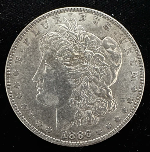 Morgan Dolllar - 1886 - Choice EF+/AU - Plenty of luster