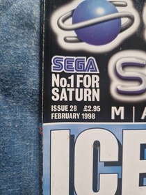 Official Sega Saturn Magazine Issue #28 February 1998 Burning Ranger Winter Heat