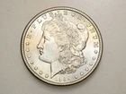 1889-S $1 MORGAN SILVER ONE DOLLAR CH/GEM BU