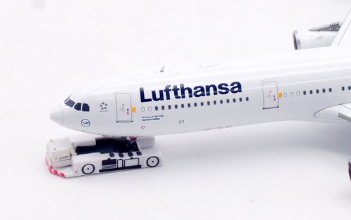1:400 Aviation Lufthansa Airbus A340-300 D-AIFC Diecast Aircraft Model WB4048 - Picture 3 of 17