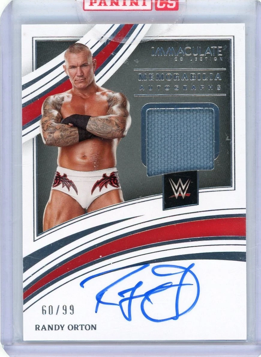 Randy Orton Autograph Indiana Wrestling Trading Cards for Randy Orton Autograph Indiana Wrestling Trading Cards for