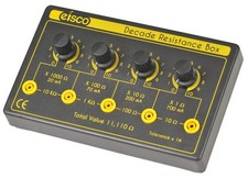 EISCO - 4 Decade Resistance Box, Variable from 0-11,110 Ohms, 0.5W Resistors...