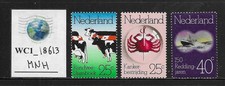 WC1_18613. NETHERLANDS. 1974 CENT. CATTLE SOCIETY set. Sc. 515-517. MNH