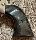 Jay Scott Colt SAA Single Action Army fake black pearl grips with screw — photo 1
