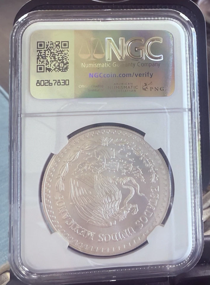 1996 NGC MS68 1997 NGC MS67 1999 PCGS MS68 Mexico Onza LIBERTAD Plata - Image 3 of 4