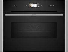 Neff C24MS31N0 N90 Kompaktbackofen mit Mikrowelle, 60 cm breit, 900 W, 45 L, TFT