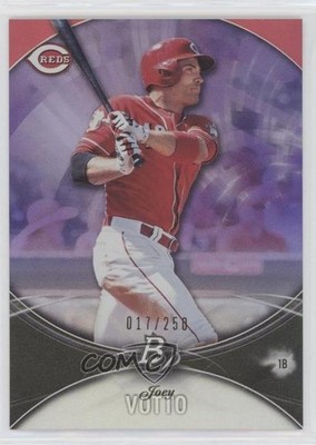 2016 Bowman Platinum Purple /250 Joey Votto #58 0a6