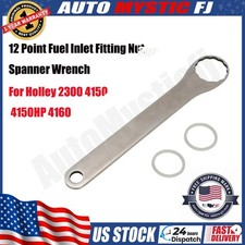 12 Point Fuel Inlet Fitting Nut Spanner Wrench For Holley 2300 4150 4150hp 4160