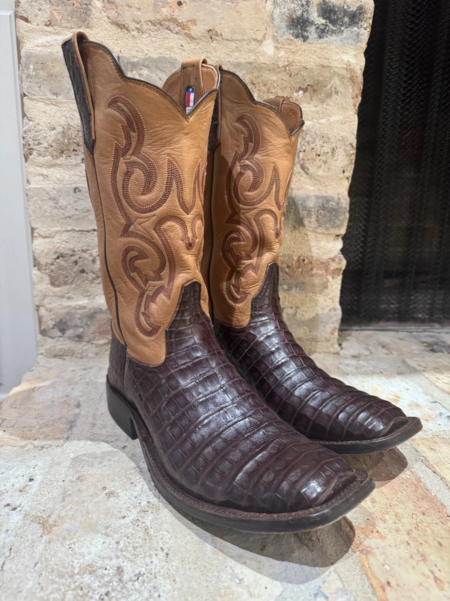 Rios of Mercedes Brown Western Boots for Men for Sale | Shop New