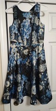 Tahari Arthur S. Levine Women's Floral Dress Size 4 Petite, Cocktail Dress