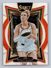 2025 Panini Select WNBA #71 Marina Mabrey Silver Prizms