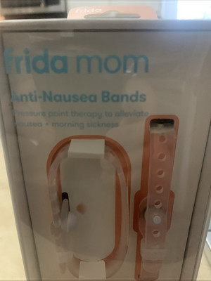 #ad #ad Frida Mom Anti Nausea Wrist Bands Pressure Point Therapy Morning Sickness Preg $11.89
