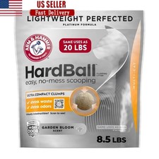 Lightweight Clumping Cat Litter Garden Bloom Scent 14 Day Odor Control 8.5lb New