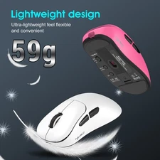 T700 Lightweight Mice 2.4G/BT/Wired 3 Modes Connectivity 6 Adjustable XYAB