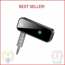 Bluetooth Transmitter Receiver Wireless Adapter: 3.5mm Aux Jack Stereo Audio Inp