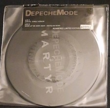 Depeche Mode Martyr 7" Picture Disc Vinyl Single Ltd.Edition Bong39 OVP