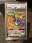 2019 POKEMON SUN & MOON HIDDEN FATES #44 MOLTRES & ZAPDOS & ARTICUNO GX PSA 10