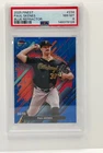 2025 Topps Finest Paul Skenes Rare Blue Refractor /99 Pirates PSA 8