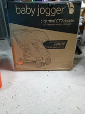 Baby Jogger City Mini GT2 Double Stroller - Jet New In Box