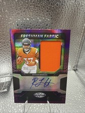 2025 Panini Certified - Freshman Fabric Mirror Signatures RJ Harvey  Purple /399