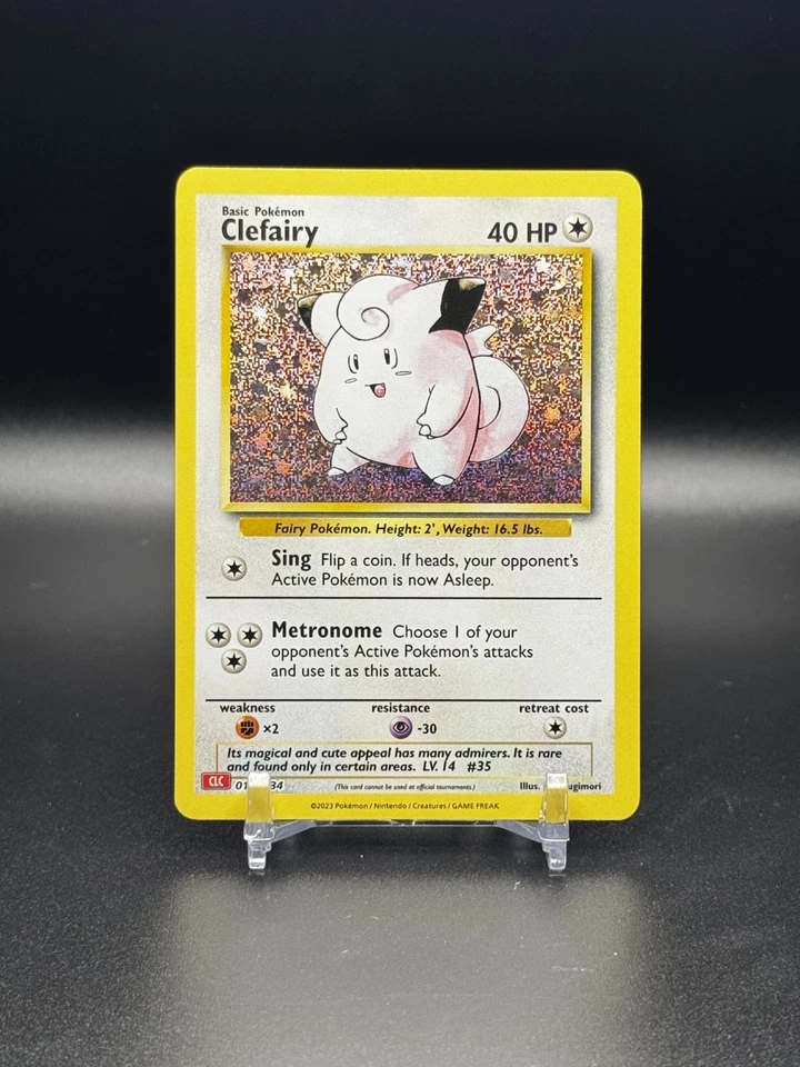 2023 POKEMON TRADING CARD GAME CLASSIC #013 CLEFAIRY HOLO - NM - Image 3 of 4